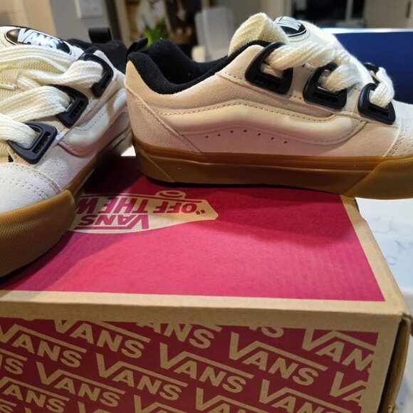 VANS Knu-Skool DR Marshmallow Classic Gum - VN000CZUVE1 - WOMENS SIZE 8 NEW - Picture 5 of 10
